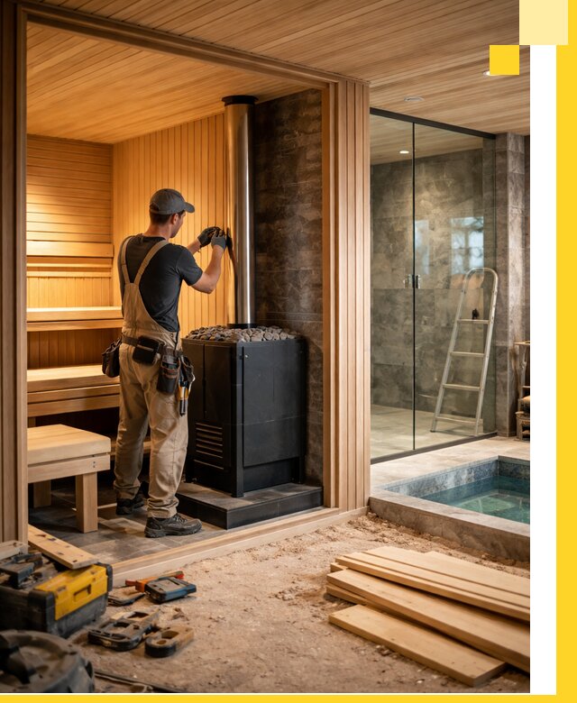 Полное строительство банных комплексов под ключ в Ртищеве