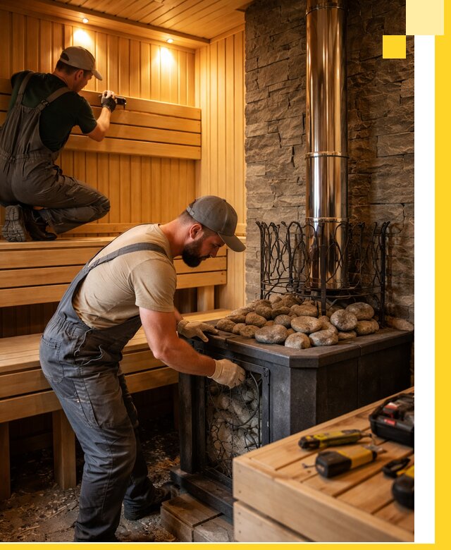 Комплексный дизайн бань, саун и зон отдыха в Ртищеве