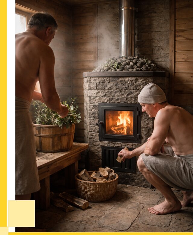 Банные печи под ключ в Ртищеве от 45968 р. | ЭриданРтщ кирпичная