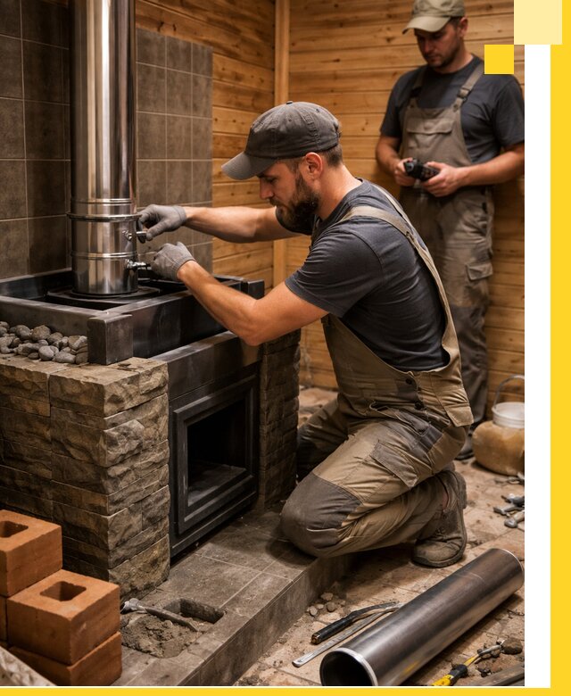 Изготовление и установка банных печей под ключ в Ртищеве