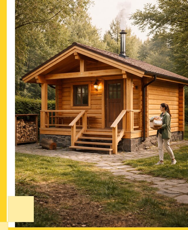 Купить баню под ключ в Ртищеве от 663975 р. | ЭриданРтщ