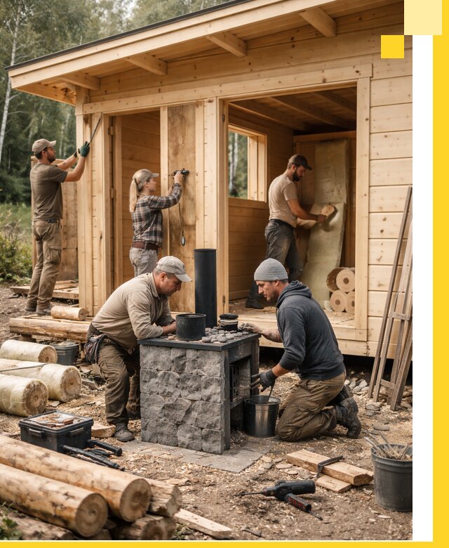 Купить баню под ключ в Ртищеве строительство монтаж отделка