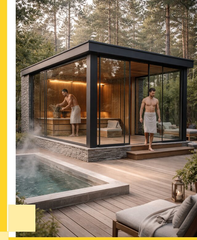 Стеклянные бани и двери в Ртищеве от 459675 р. | ЭриданРтщ