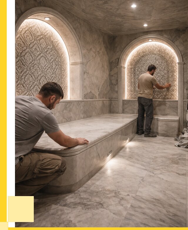 Турецкие бани под ключ в Ртищеве от 255375 р. | ЭриданРтщ