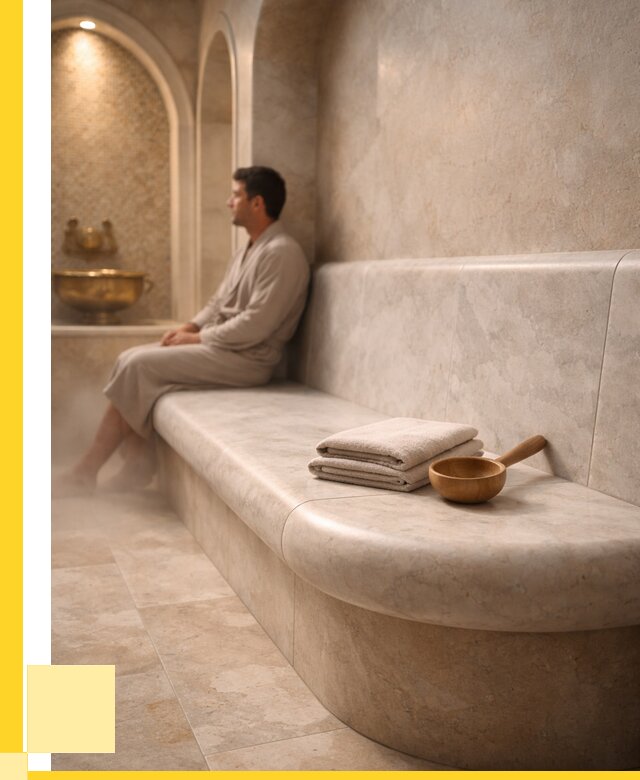 Сиденья для хамама в Ртищеве под ключ от 12258 р. | ЭриданРтщ